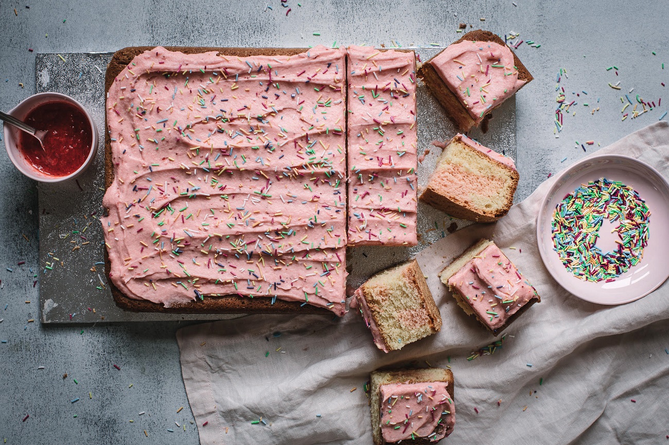 gluten free straberry cake 